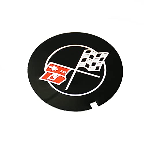 Image of 1Pc 1969-1982 Corvette Camaro Z28 Valve Cover Emblem 3D Badge Sticker Decal Replacement for Corvette 3946860
