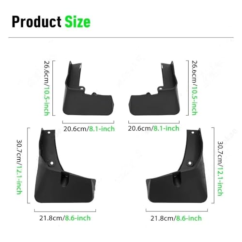 Guardabarros para Mitsubishi Eclipse Cross 2017-2024: Protección original de coche 3