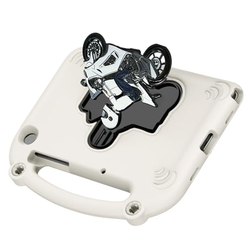 Protector de tableta para niños Tab A9 Plus antigolpes con soporte integrado beige 3