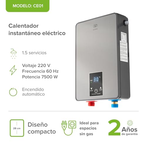 La mejor selección de Calentador Avera , tabla con los diez mejores. 24 Imagen adicional