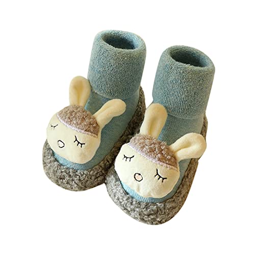 Autumn And Winter Cute Children Toddler Shoes Boys And Girls Flat Bottom Non Slip Warm Toddler Mary Jane Shoes