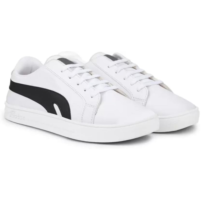 Shoefly Mens Stylish Extra Comfort Sports Shoe Lace-Up Lightweight for Running, Walking, Gym, Mens Shoe_White_9583-10 (B0CJ7562FF) Amazon Price History, Amazon Price Tracker
