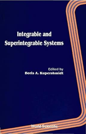 Integrable And Superintegrable Systems book cover