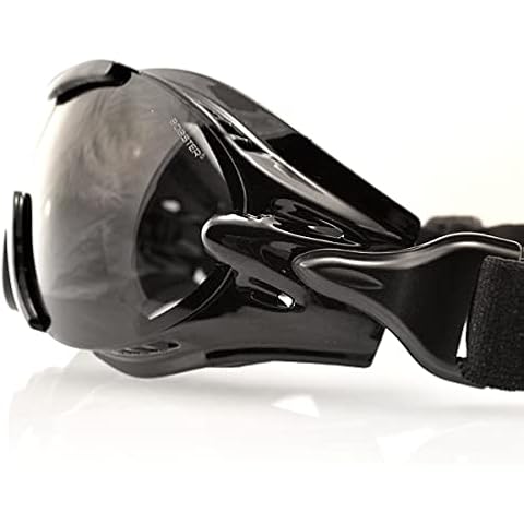 Bobster ® Phoenix, Gloss Black Frame, Smoked, Amber, & Clear Lens Cover