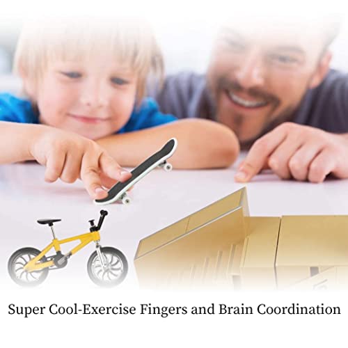 Liummrcy Skateboard di dita set di giocattoli