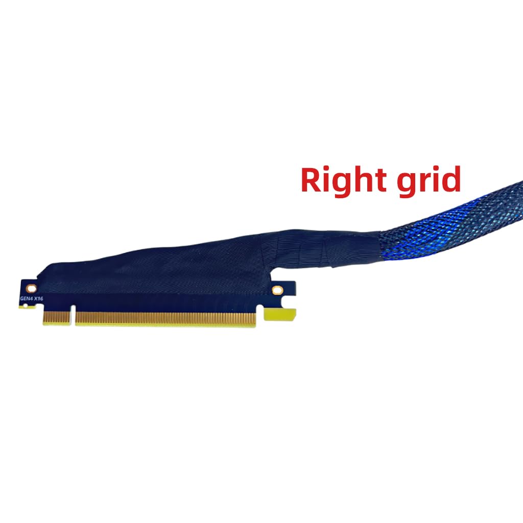 JMT PCIe 4.0 X16 Cabo Riser De Extensão Da Placa Gráfica Reversa Dupla Revestido De Prata Pci E Gen4 32gbs Gpu Itx Conector Para Pc I.1143194368