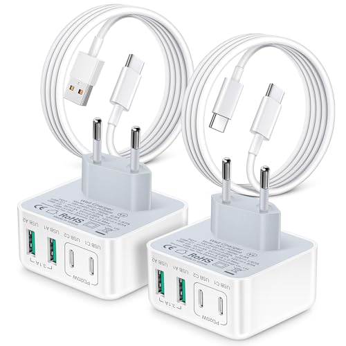 2 Pack 40W USB C Ladegerät Netzteil