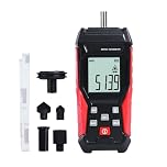 2-in-1 Digital Tachometer, Non Contact RPM Meter Laser Photo Tachometer 3~100,000 RPM, Contact RPM Gauge 3~19999RPM Speed Meter with Data Hold, Max/Min/AVG