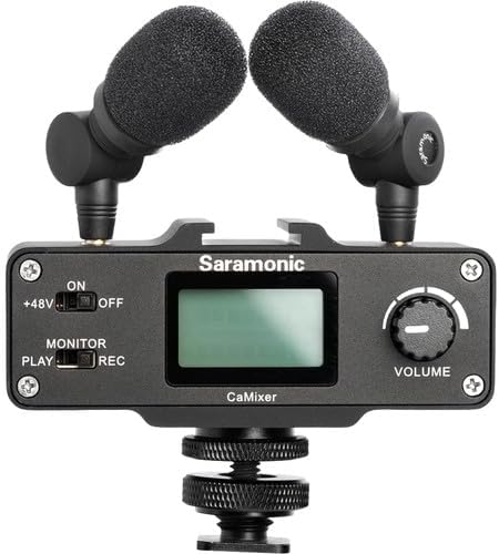 Saramonic SR-XM1 3.5mm TRS Omnidirectional Microphone for DSLR Cameras, Camcorders, The CaMixer, SmartMixer, LavMic, SmartRig+, UWMIC9, UWMIC10 & UWMIC15 image 5