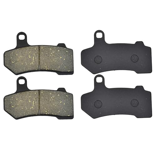 Plaquettes de frein moto contre l'usure pour Harley Davidson Road King 2008-2018