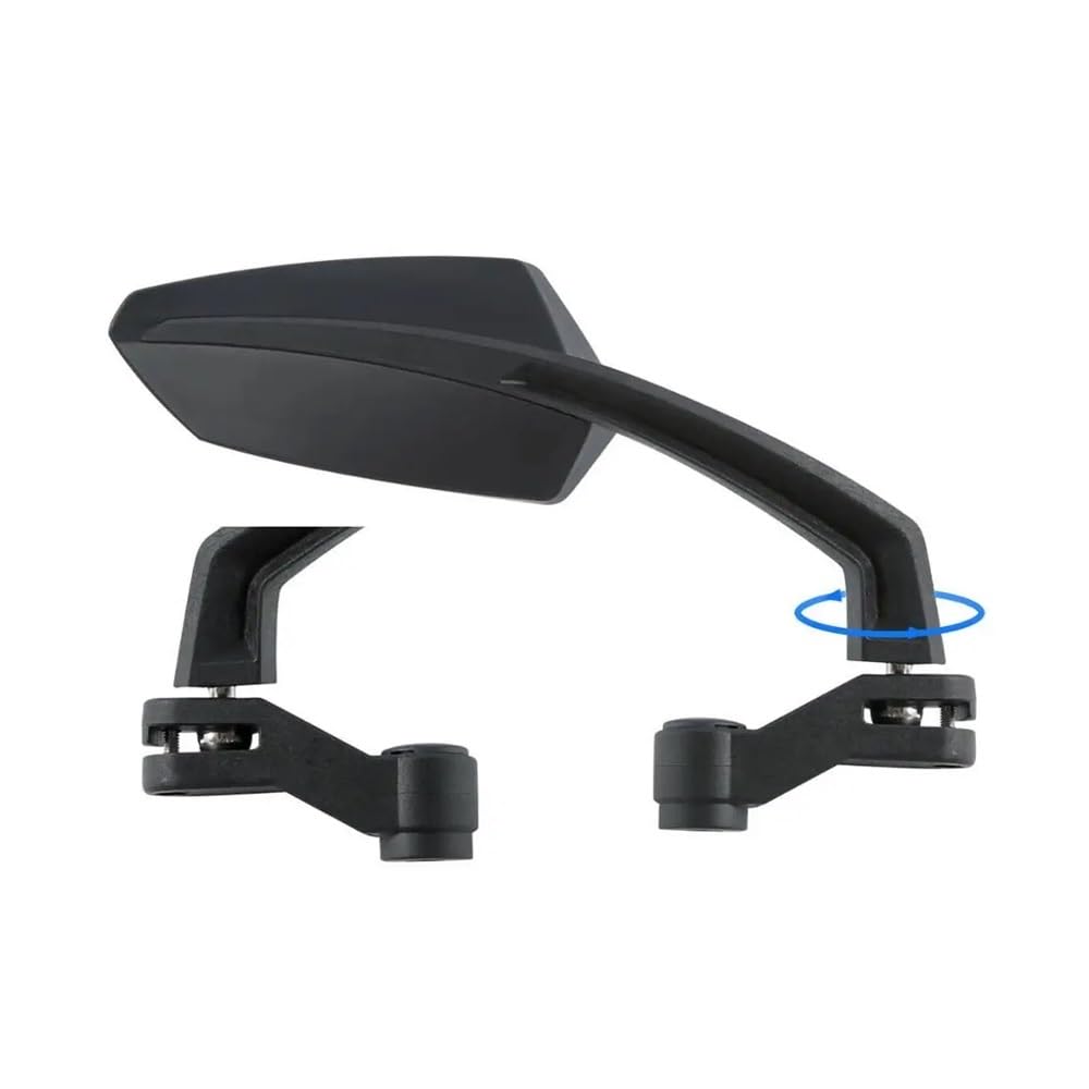 Specchietto retrovisore angolato for moto da 8 mm e 10, adatto for Harley Touring, scooter, chopper, crusier