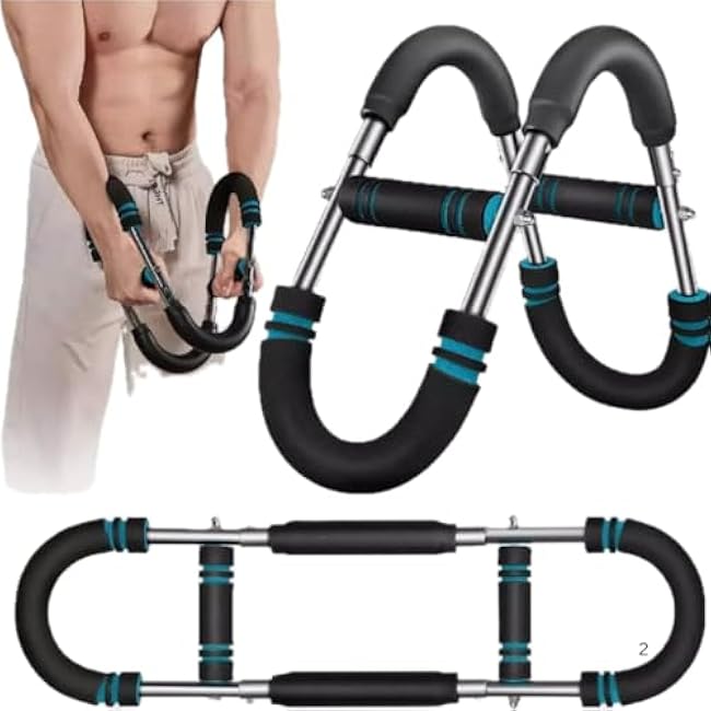 Smooth Shops? Twister Arm Trainer ¨C Adjustable Resistance Chest Expander & Forearm Exerciser for Home Gym Fitness