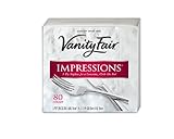 Vanity Fair Impressions Napkins, 80 Count (Pack of 2)