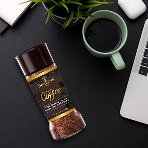 Image of Botanical sage- biscoffy flavor instant coffee| 100% Arabica freeze dried | Flavored coffee | 100g