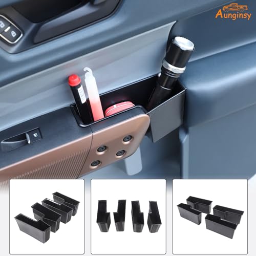 Organizador de Puerta para Auto Negro miniatura 5