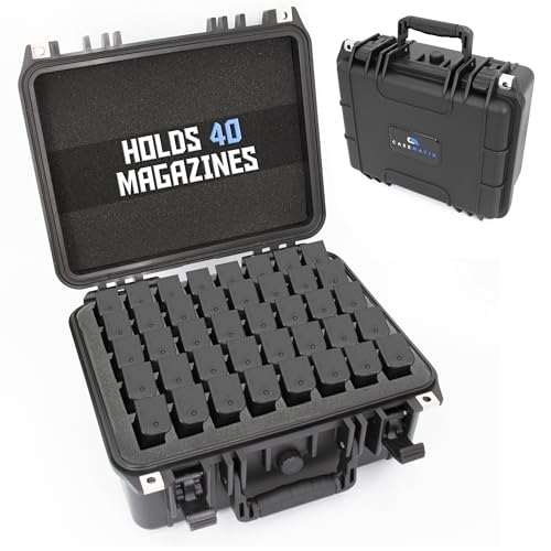 CASEMATIX 40-Slot Pistol Case