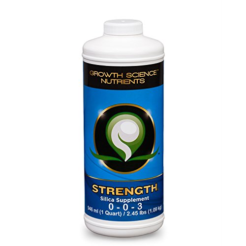 Growth Science Nutrients - Strength (0-0-3) : Silica Supplement (Quart)
