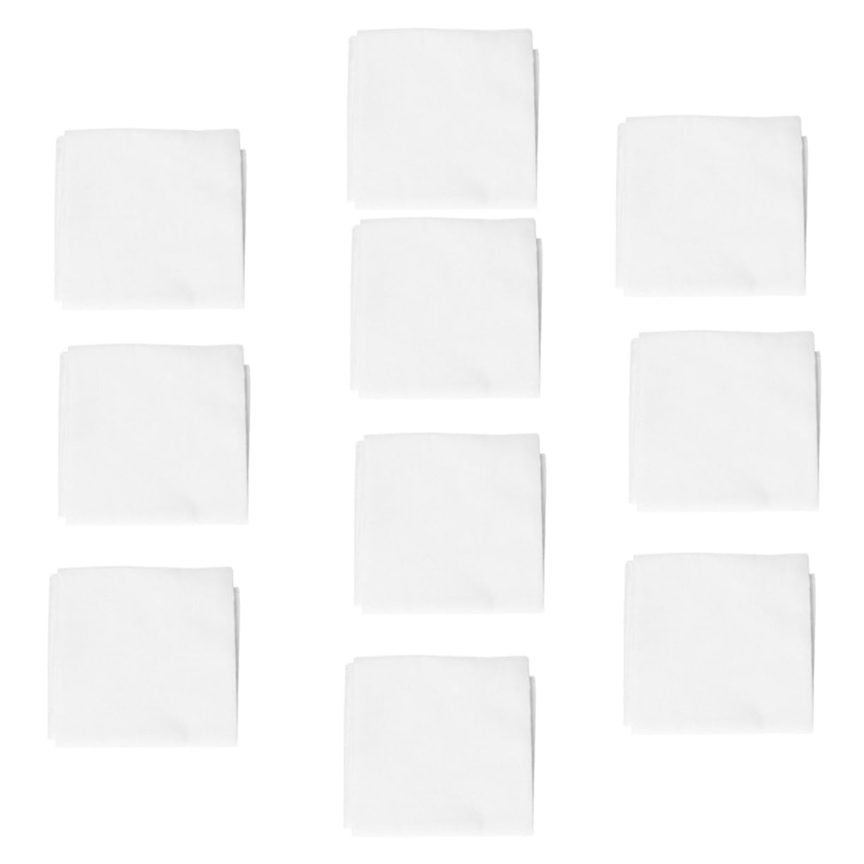 PRETYZOOM 10pcs Muslin Strainer Cloth Pure Cotton Tofu Cloth for Straining Filtering