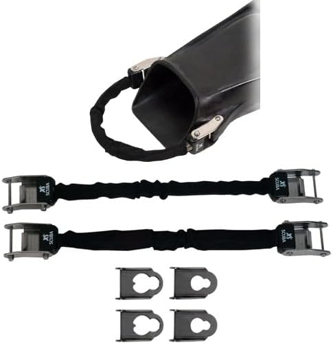 Xs Scuba Universal Spring Fin Straps - 12"