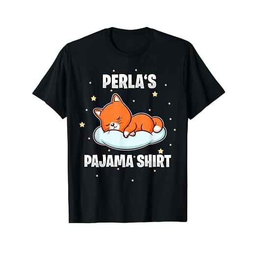 Perla's Pajama Shirt - Personalized Sleeping T-Shirt