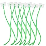 Artibetter Bolsas de Red para Almacenamiento de Frutas y Verduras 100 Unidades Reutilizables 40 CM Verdes Etiqueta para Conservación en Hogar y Transporte