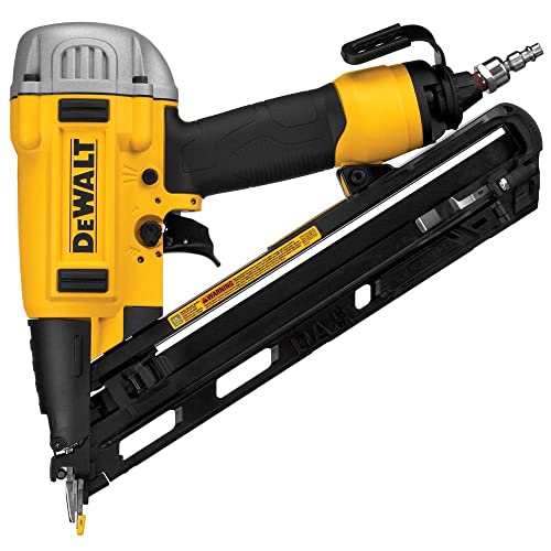DEWALT Pneumatic Finish Nailer, 15-Gauge, 1/4 in., Corded (DWFP72155)