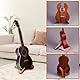 YCHYAN Gitarrenständer Holz, mit EVA Kissen, Stabil und Rutschfest Gitarrenständer Akustikgitarre, Abnehmbar Holz Ukulele Ständer, Geeignet für 30-38 Zoll Gitarren, Tragbarer X Rahmen