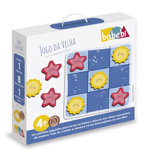 Jogo da Velha - Coleção Joguinhos de Bolsa - Babebi  
