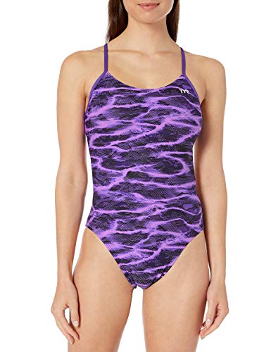 TYR Lambent Cutoutfit, Purple, 36