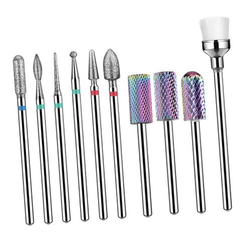 Set manucure embouts ponceuse ongles tungstène durables pour faux ongles