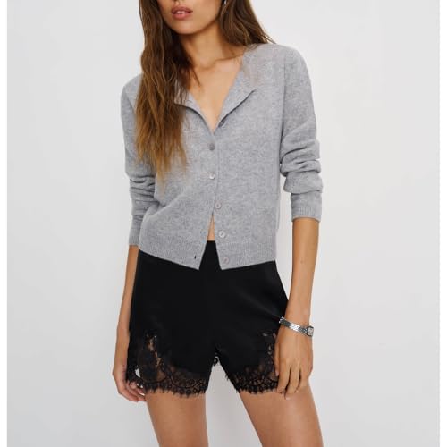 Lace Trim Silk Satin Mini Slip Shorts Women Low Rise Micro Pajama Shorts Patchwork Going Out Lounge Bottoms2