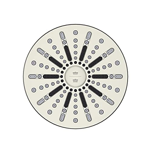 Image of Design House 582718-SN Ian Modern 8-inch 2-Function Showerhead, Satin Nickel