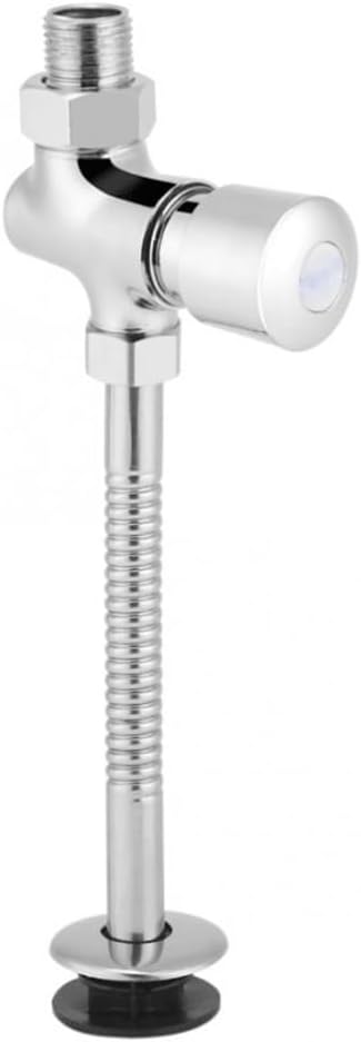 Toilet Flush Button Toilet Urinal Flush Valve Button Type Manual Delay Automatic Shutoff, for Home Improvement Bathroom Urinal Valves