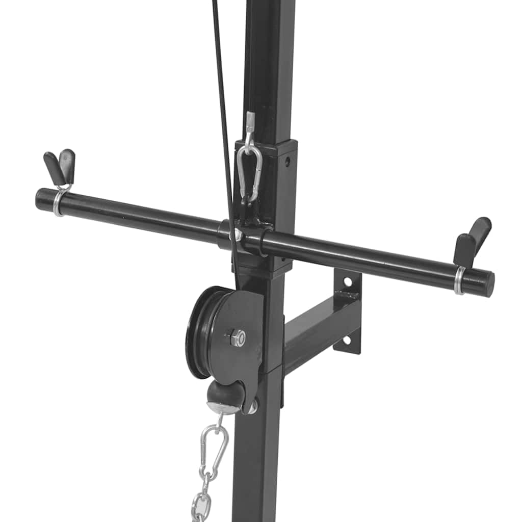 Torre de tracción de pared de acero y 2 cuerdas