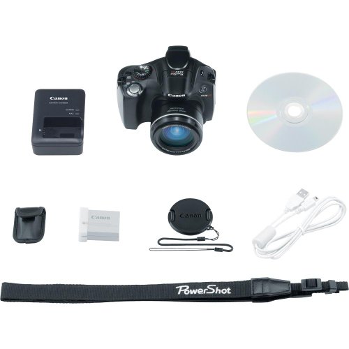 Canon SX40 HS 12.1MP Digital Camera with 35x Wide Angle Optical Image Stabilized Zoom and 2.7-Inch Vari-Angle Wide LCD