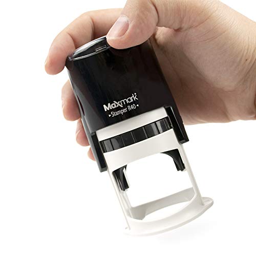 Round Notary Stamp for State of Washington- Self Inking Stamp - Top Brand Unit with Bottom Locking Cover for Longer Lasting Stamp - 5 Year Warranty - Image 4