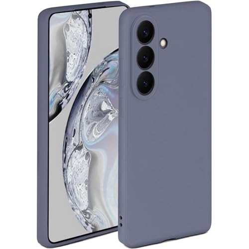 Coque silicone Samsung S26 Plus bleu gris idéale pour protéger votre téléphone au bureau