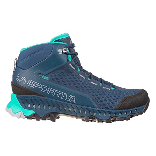 LA SPORTIVA 24E618615 Damen Trekking- & Wanderhalbschuhe, Opal/Aqua, 40.5 EU