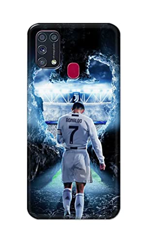 Image of Printed Hard Back Cover Case for Samsung Galaxy M31 | Samsung Galaxy M31 Prime Back Cover (Footbal Legend) -1302
