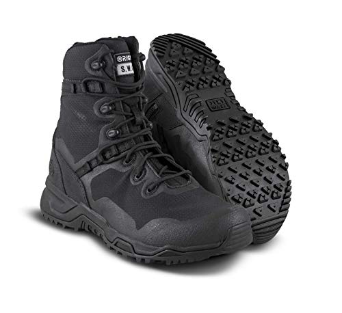 Original S.W.A.T. Alpha Fury 8 Einsatzstiefel, Schwarz, 41