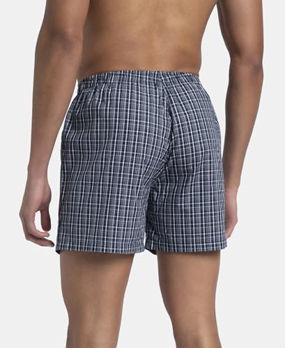 Image of Jockey 8222 Men's Super Combed Mercerized Cotton Woven Printed Inner Boxers with Ultrasoft and Durable Inner Waistband (Pack of 2)