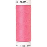 elastisch und reißfest Mettler Seralon No.100 200m 0067, Roseate