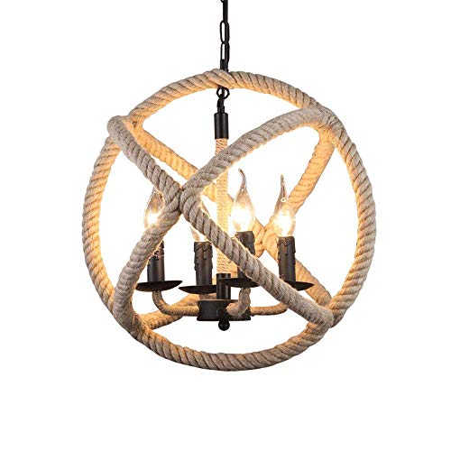 Lampe à suspension en fer forgé pour créer une ambiance de café rétro cosy