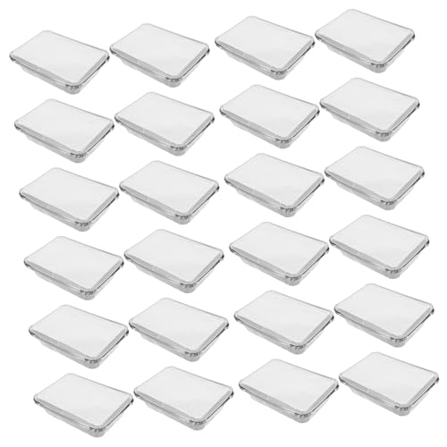 Bandejas de aluminio resistentes de 1000 ml con tapas herméticas 2