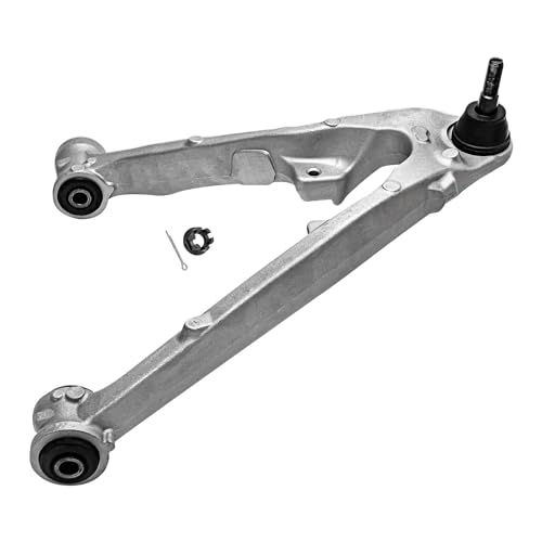 Image of Detroit Axle - 4pc Front End Suspension Kit for 2007-2013 Chevrolet Silverado 1500 GMC Sierra 1500 Yukon XL Suburban 1500 Avalanche Tahoe Cadillac Escalade, 2 Lower Control Arms 2 Outer Tie Rod Ends
