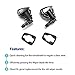 Front Windshield Washer Nozzles kit Replaces 7T4Z-17603-A 7T4Z-17603-A-JET Compatible with 2007-2011 Edge, 2007-2010 Lincoln MKX Spray Jet Kit 2 PCS