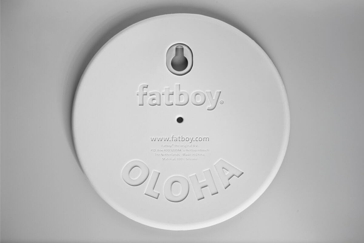 Fatboy Oloha Medium Applique Murale - Lampe LED Variable - Ø30,0cm - Gris