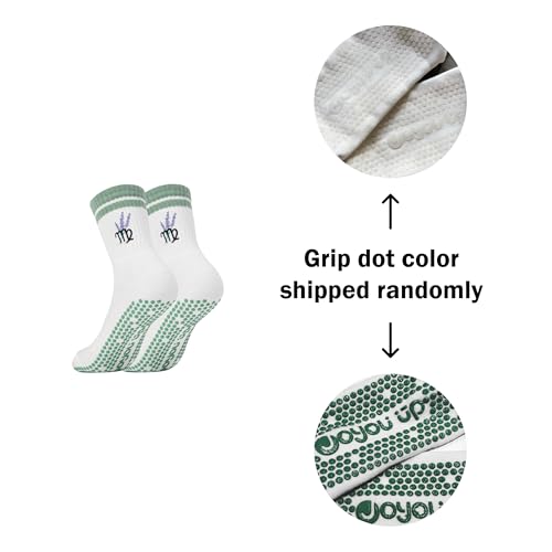 Joyou up Womens Zodiac Pilates Grip Socks Non Slip Arch Support Crew 1 Pair by Joyou up - Used condition - Image 4