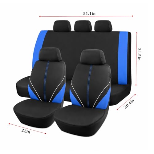 image for Mandark Car Seat Cover Full Set, Beathable Waterproof Heavy-Duty Vehic
