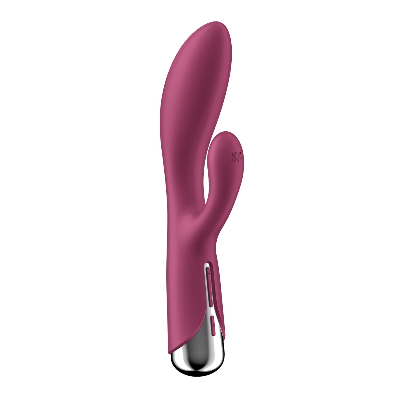 Satisfyer Spinning Rabbit 1 Vibrador | Juguetes sexuales para Punto G y Clítoris | Jjuguetes eroticos de Silicona para Mujeres | Consoladores con 12 Programas de Vibración y 5 rotación